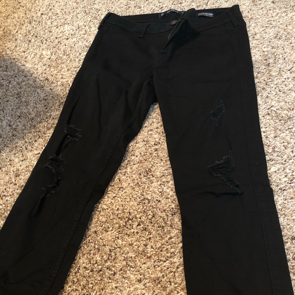 NWOT Black Hollister Jeggings